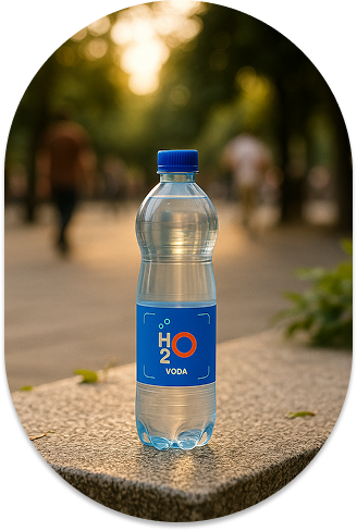 H2O voda u parku